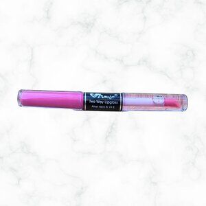 💄 Amuge Two Way Lipgloss – Pink Tint & Crystal Shine